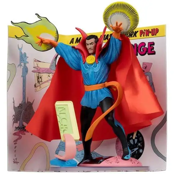 McFarlane Toys Marvel Doctor Strange Posed Figure with Scene