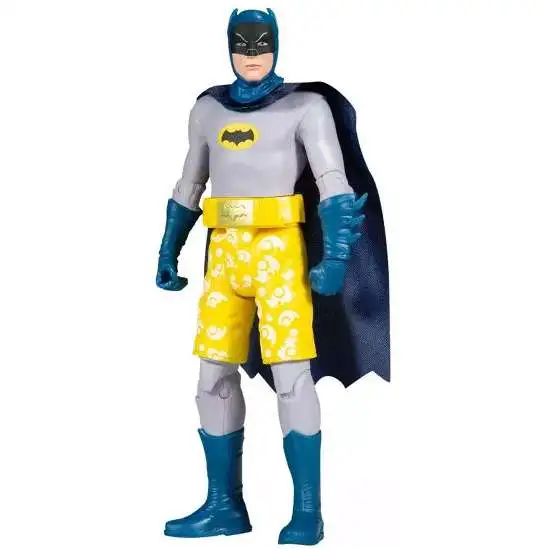 McFarlane Toys DC Batman 1966 Retro Series Batman Action Figure [in Swim Shorts]