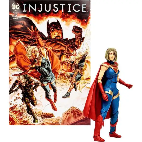 McFarlane Toys DC Page Punchers Supergirl Action Figure & Comic Book