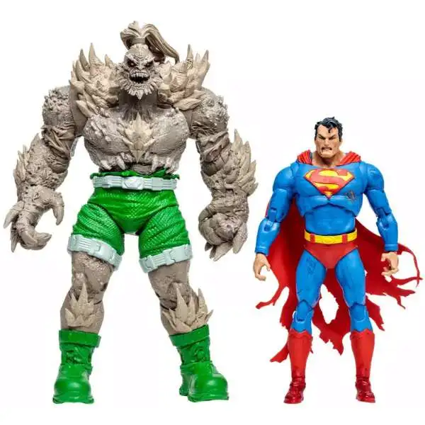 McFarlane Toys DC Multiverse Gold Label Collection Superman vs. Doomsday Action Figure 2-Pack