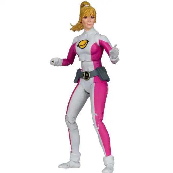 McFarlane Toys DC Multiverse Saturn Girl Action Figure [DC Classics, Red Platinum Chase Edition]
