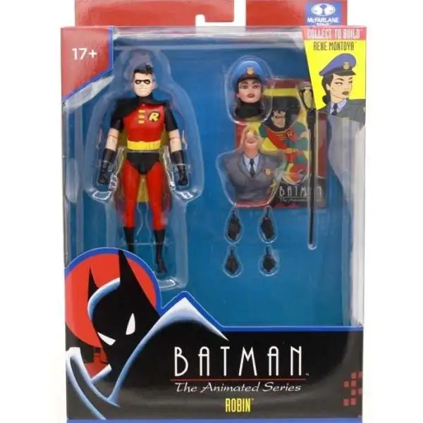 McFarlane Toys DC Multiverse Build Rene Montoya Series Robin Action Figure [Batman: The Animated Series]