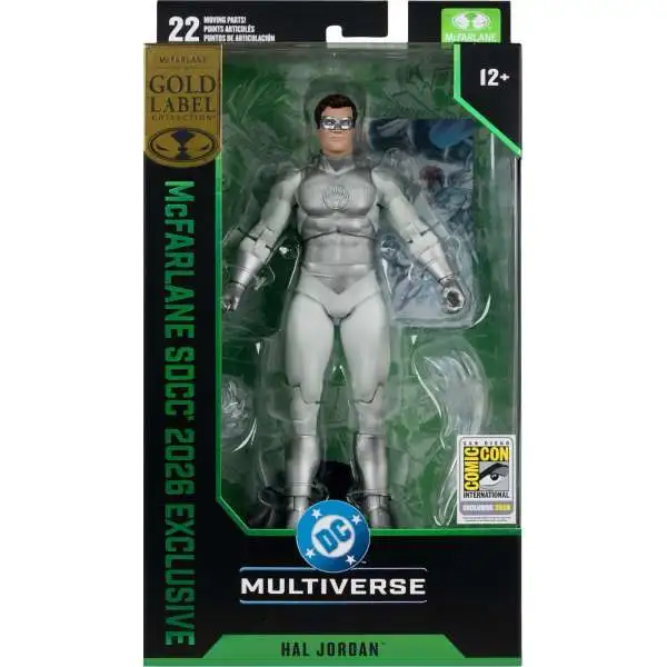McFarlane Toys DC Multiverse Gold Label Collection Hal Jordan Exclusive Action Figure