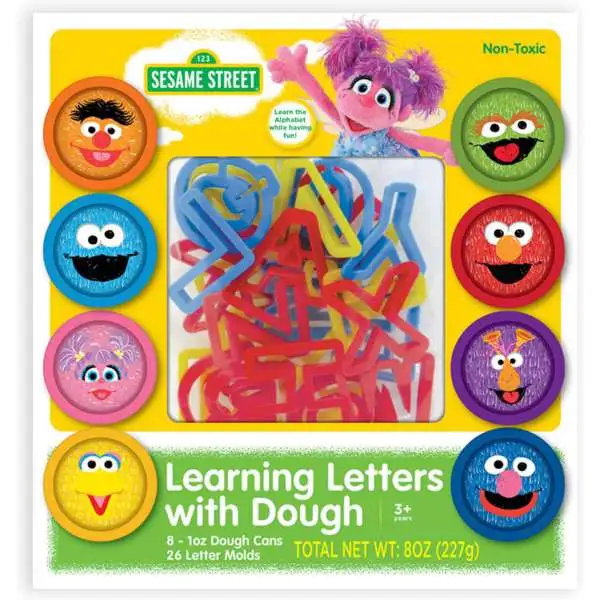 Sesame Street Learning Letters with Dough Play Set