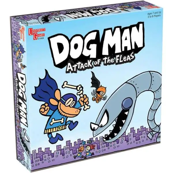 Dog Man Attack of the Fleas Card Game