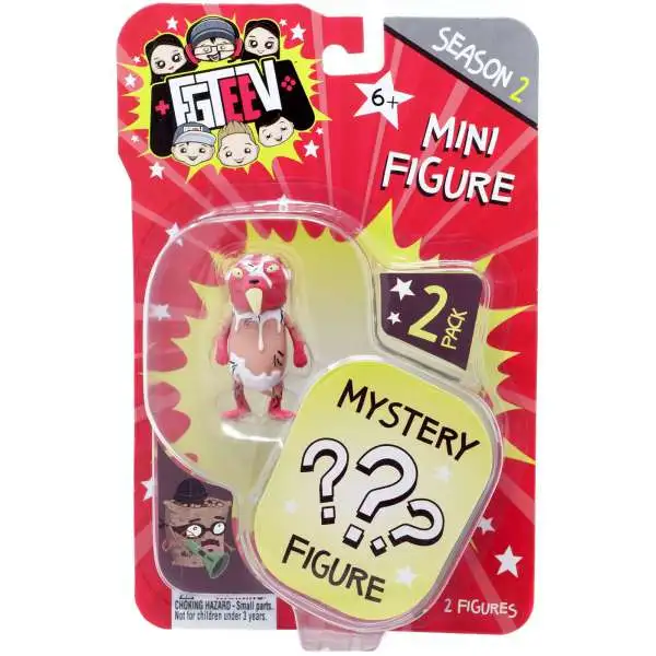 FGTeeV Season 2 Sunburn Neil & Mystery Action Figure 2-Pack