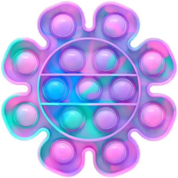 Bubble Poppers Flower Fidget Toy [Random Color]