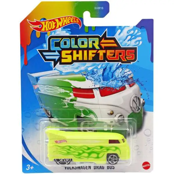 Hot Wheels Color Shifters Volkswagen Drag Bus Diecast Car