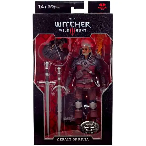 McFarlane Toys Witcher Series 2 Geralt of Rivia Action Figure [Wolf Armor, Platinum Edition]