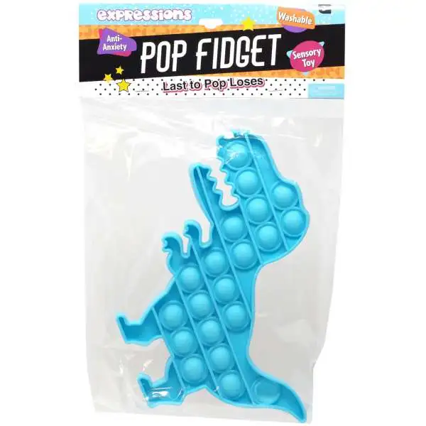 Expressions T-Rex Blue Fidget Toy