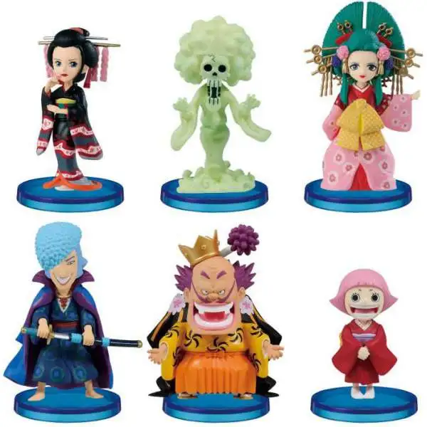 One Piece WCF World Collectable Figure Wano Country 3-Inch Box of 12 Mini Figures