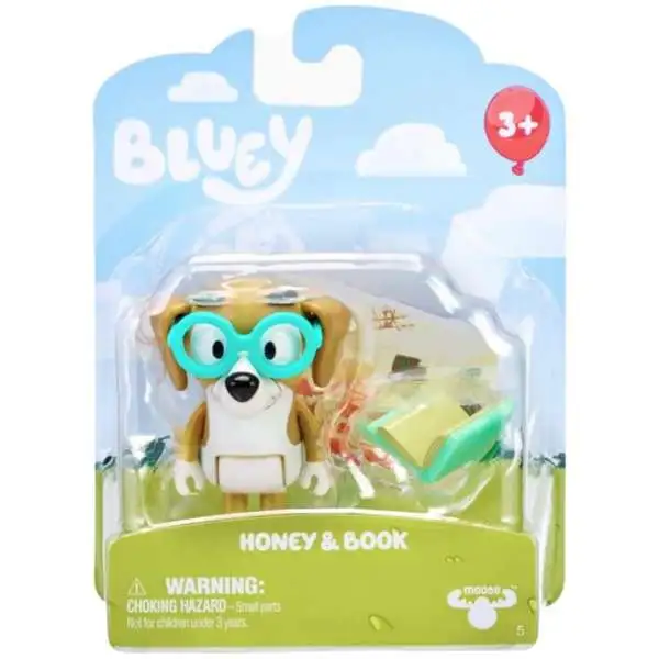 Bluey Honey & Book 3-Inch Mini Figure