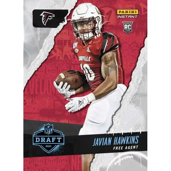NFL Atlanta Falcons 2021 Instant Draft Night Football Javian Hawkins #39 [/764]