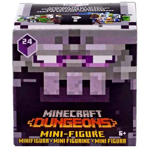 Minecraft Dungeons Battle Series 24 Mystery Pack [1 RANDOM Figure]