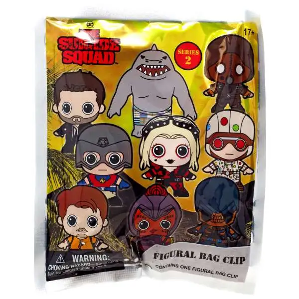 DC 3D Figural Keyring The Suicide Squad Series 2 Mystery Pack [1 RANDOM Figure]