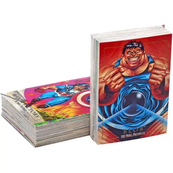 1992 Marvel Masterpieces Trading Card Set [100 Cards]