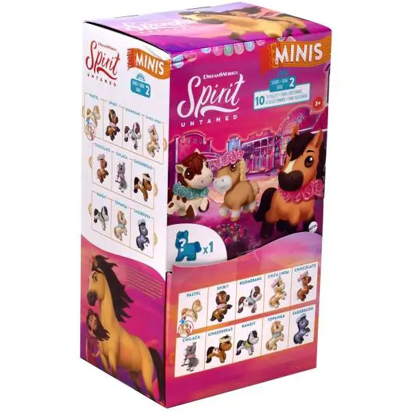 Spirit Untamed MINIS Precious Ponies Series 2 Mystery Box [24 Packs]