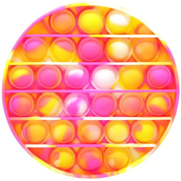 Bubble Poppers Circle Fidget Toy [Random Color]