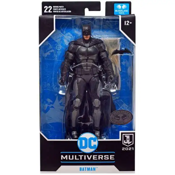 McFarlane Toys DC Multiverse Batman Action Figure [Justice League, Platinum Edition Chase Version]