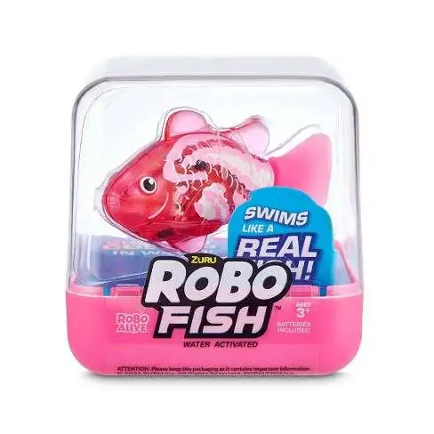 Robo Alive Little Fish Pink Robotic Pet Figure [Version 2]