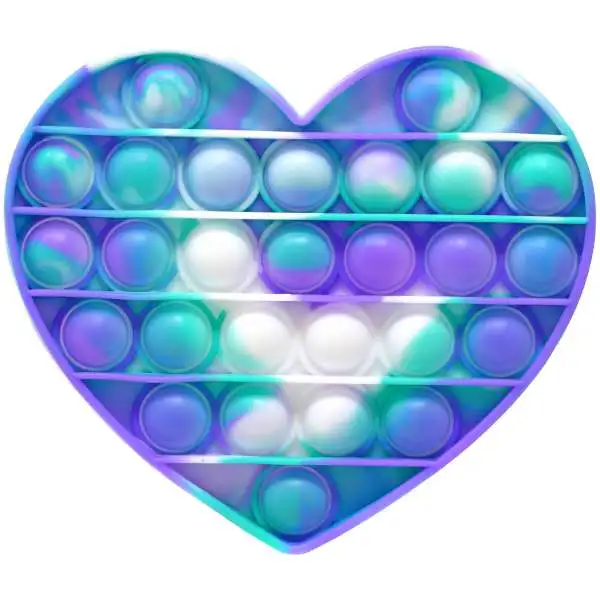 Bubble Poppers Heart Fidget Toy [Random Color]