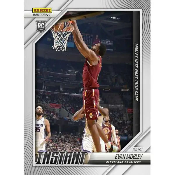 NBA 2021-22 Instant Basketball Evan Mobley #55