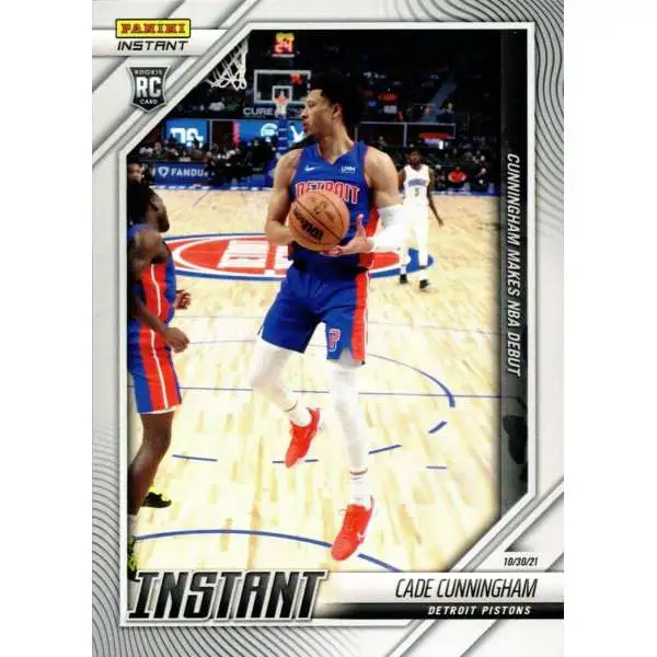 2021-22 NBA Instant Basketball Cade Cunningham #19