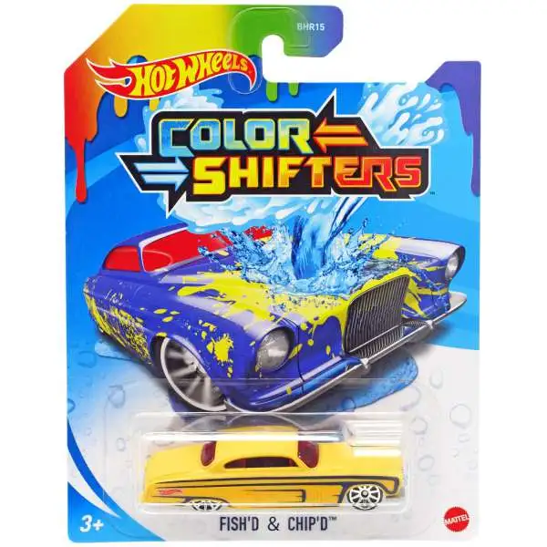 Hot Wheels Color Shifters Fish'd & Chip'd Diecast Car [2021]