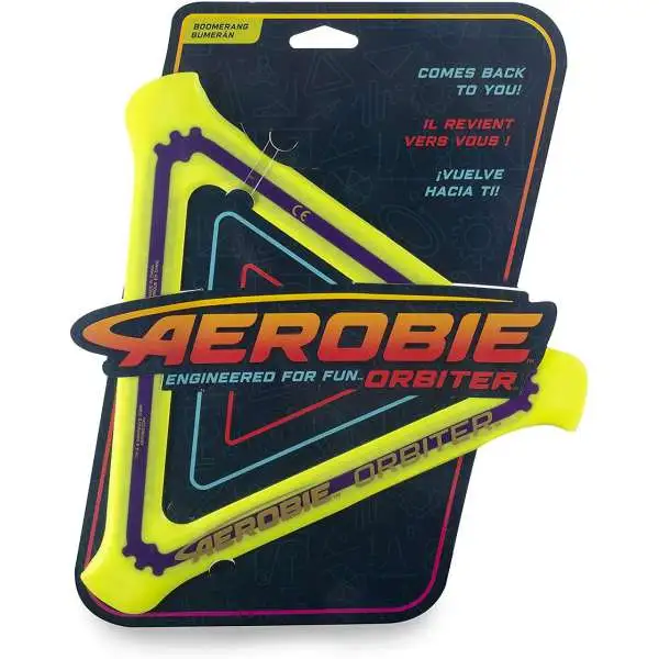 Aerobie Orbiter Green/Yellow Frisbee