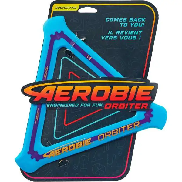 Aerobie Orbiter Blue Frisbee