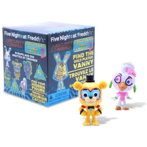 Five Nights at Freddy's Series 2 Hiding Dig Kit Mystery Pack [Find the Gold Plated Vanny]