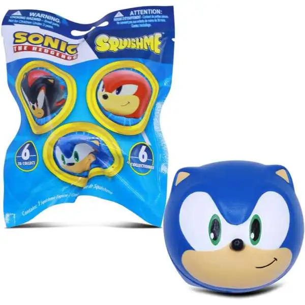 Sonic The Hedgehog Series 2 Squishme Mystery Pack [1 RANDOM Squishme]