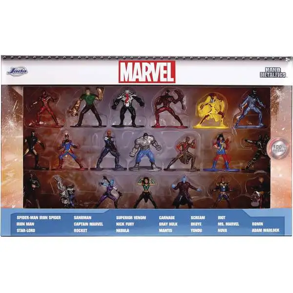 Nano Metalfigs Marvel 1.5-Inch Diecast Figure 20-Pack (Pre-Order ships April)