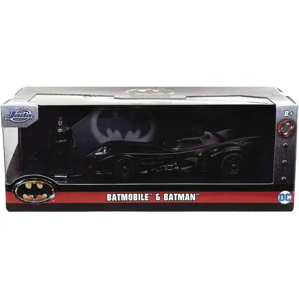 DC Batman 1989 Batmobile & Batman Diecast Vehicle & Figure (Pre-Order ships October)