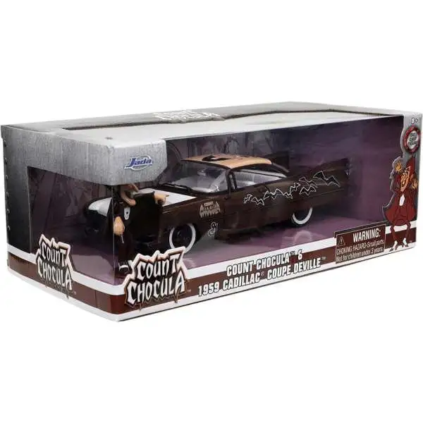 Kellog's Hollywood Rides Count Chocula & 1959 Cadillac Coupe DeVille Diecast Vehicle (Pre-Order ships April)