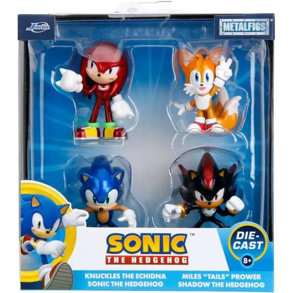 Sonic The Hedgehog Metalfigs knuckles, Tails, Sonic Shadow 2.5