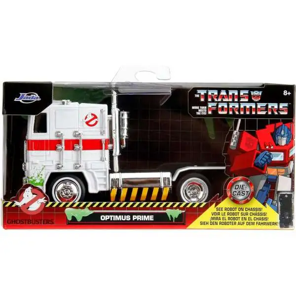 Ghostbusters X Transformers Optimus Prime Diecast Vehicle