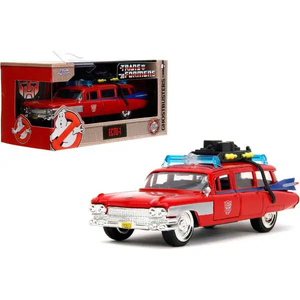 Ghostbusters Pink Slips Ecto-1 124 Diecast Car Jada Toys
