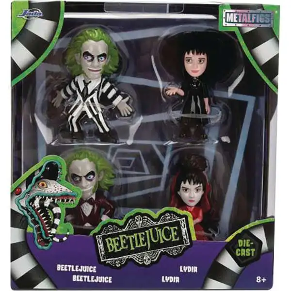 Beetlejuice 2.5-Inch Diecast Figure 4-Pack (Pre-Order ships January)