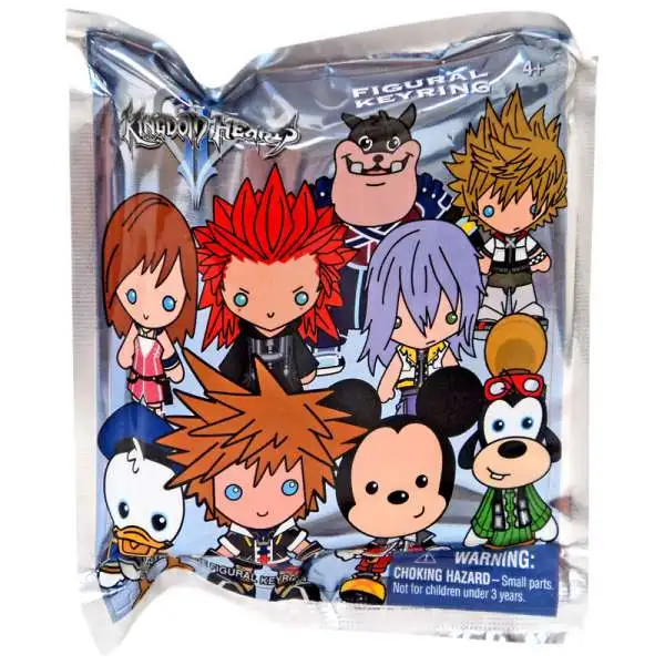 Disney 3D Figural Keyring Kingdom Hearts Series 1 Mystery Pack [1 RANDOM Figure]