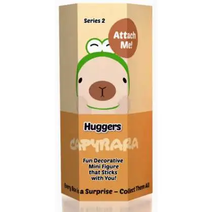 Huggers Series 2 Capybara Mystery Pack [1 RANDOM Phone Hugging Figure]