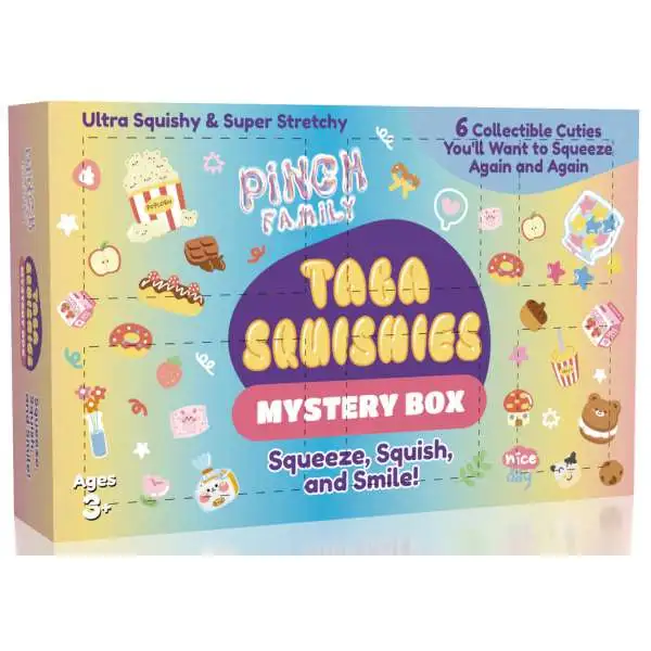 Taba Squishies Taba Squishies Mystery Box 6 Surprise Squishies