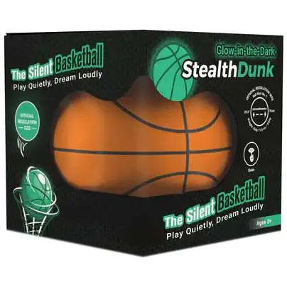 Glow-in-the-Dark Stealth Dunk 29.5-Inch Foam Basketball [Ball Size: No. 7]