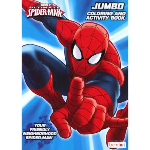 Marvel Ultimate Spider-Man Jumbo Coloring & Activity Book