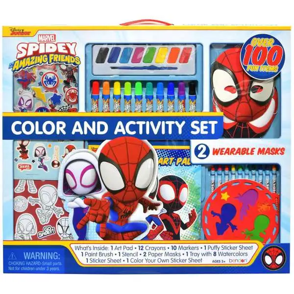 Marvel Spidey & His Amazing Friends Color & Activity Set