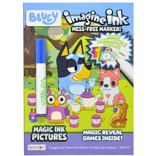 Bluey Imagine Ink Magic Ink Pictures Activity Book [Version 1]