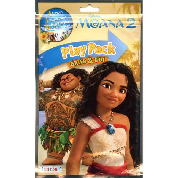 Disney Moana 2 Grab & Go Play Pack Activity Kit