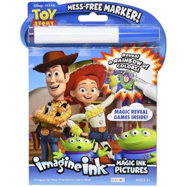 Disney Toy Story Imagine Ink Magic Ink Pictures Activity Book