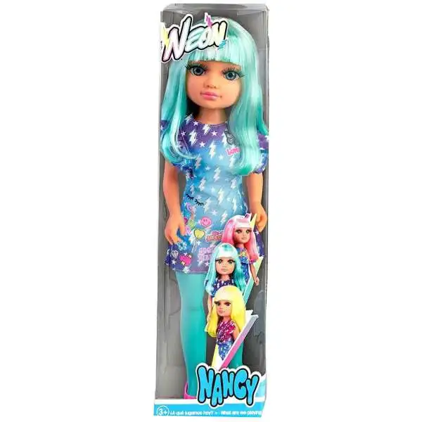 Neon Nancy 17-Inch Doll [Blue Hair]