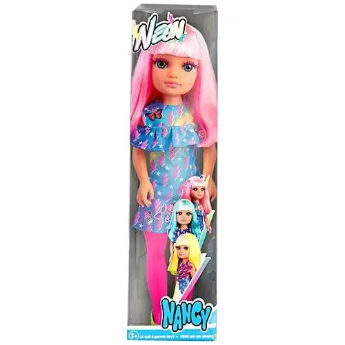 Neon Nancy 17-Inch Doll [Pink Hair]